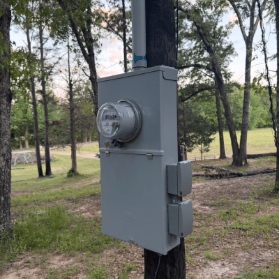Power Pole Installation